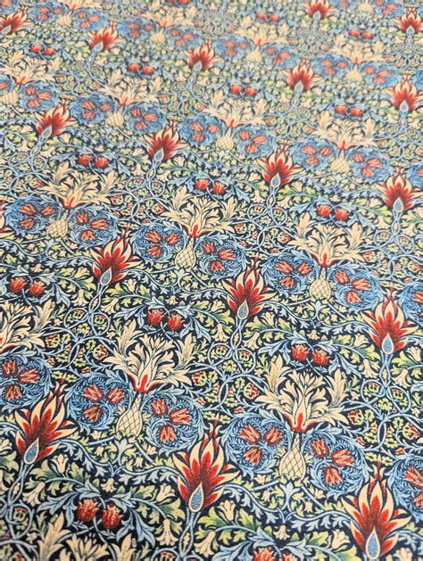 William Morris Snakeshead 100 Percale Cotton Paragon Fabrics