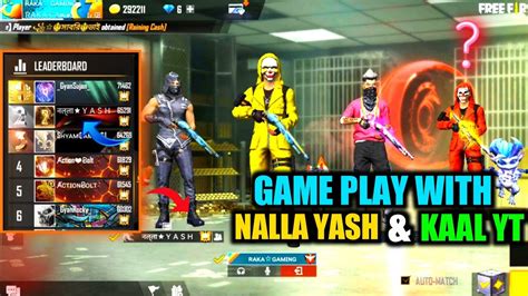 Top Region Grandmaster Player Nalla Yash Rank Push Grena Free