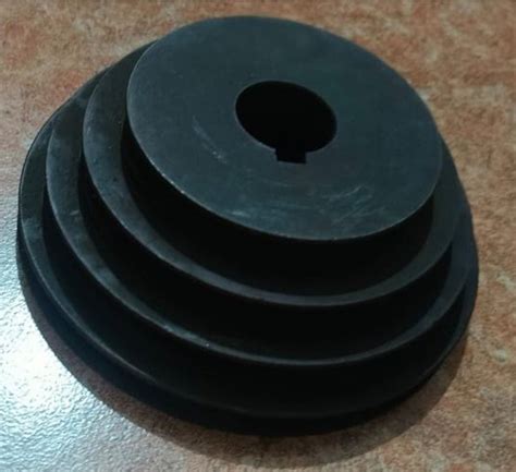 20mm Cast Iron Motor Pulley Capacity 1 Ton Multi Groove At 6000