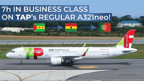 TRIPREPORT TAP Air Portugal BUSINESS Airbus A321neo São Tomé