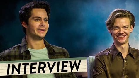 Maze Runner 3 Interview Mit Dylan O Brien Kaya Scodelario Thomas Brodie Sangster And Wes Ball