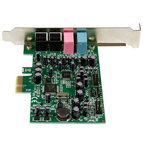 GetUSCart StarTech 7 1 Channel Sound Card PCI Express 24 Bit