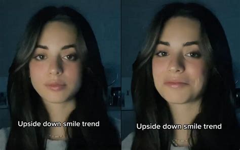 Upside-Down Smile Trend on TikTok Is Taking Over