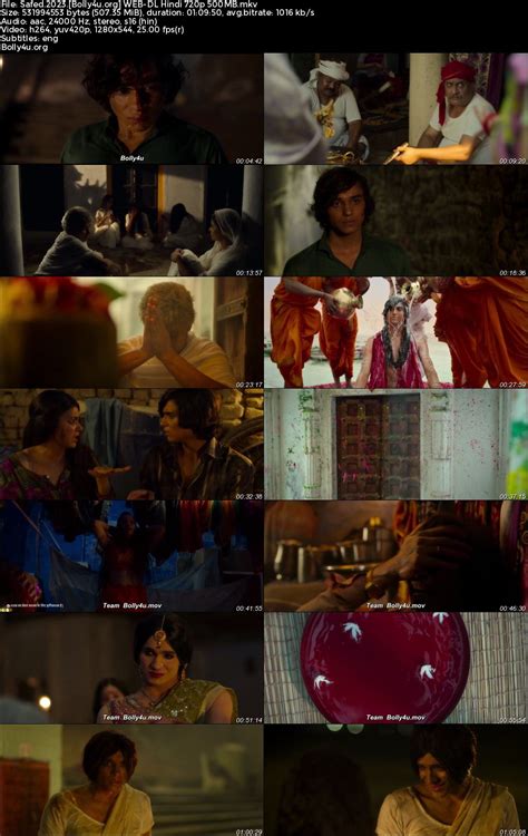 Safed 2023 WEB-DL Hindi Full Movie Download 1080p 720p 480p - Bolly4u.org