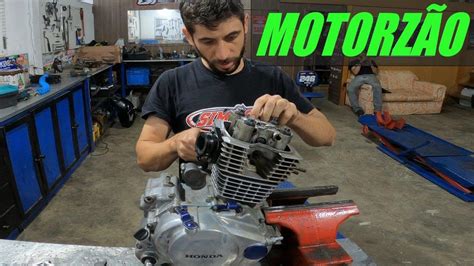 PREPARAÇÃO MOTOR CG 150 PARA 220CC YouTube