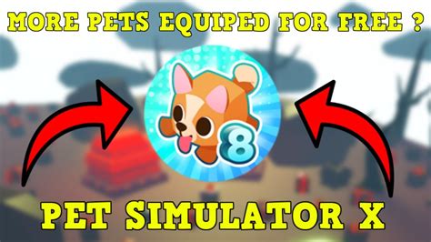 More Pets Equiped For Free Pet Simulator X Leaks Youtube