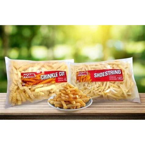 Jual Kentang Goreng Home Straight Cut Dan Shoestring Kemasan Kg