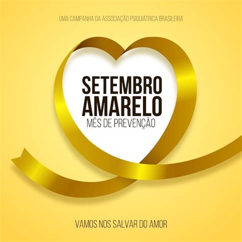 Concepto Setembro Amarelo Vector Gratis