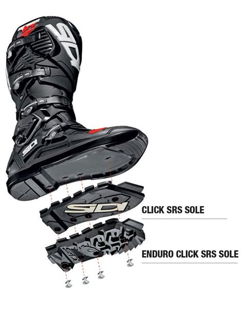 Buty Enduro Sidi Crossfire 3 SRS Czarne Sklep Moto Tour Pl