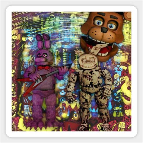 Five Nights At Freddys Fnaf Fan Art Five Nights At Freddys Sticker