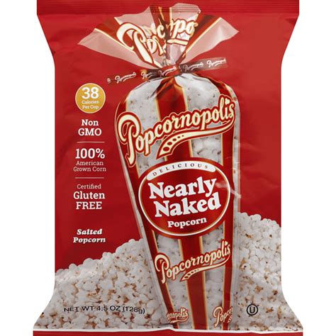 Popcornopolis Popcorn Nearly Naked Oz Instacart