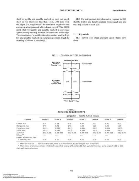 Asme Section Ii A Sa 414 Sa 414 M PDF