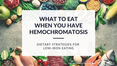 Hemochromatosis Diet What To Eat And What Not To Eat