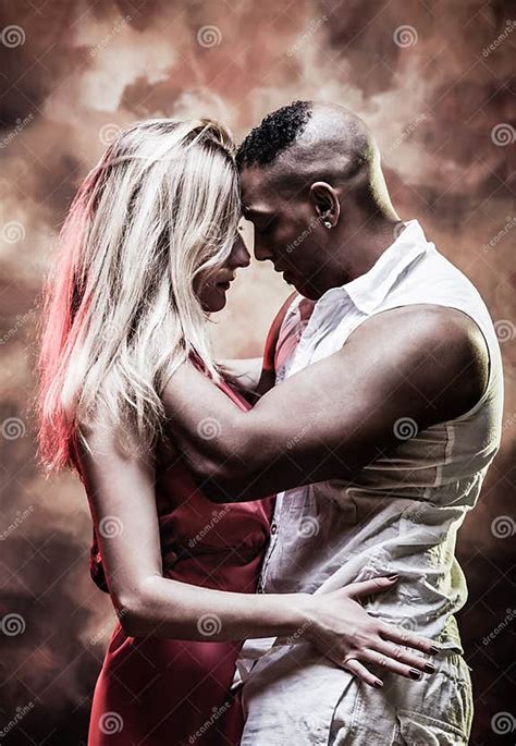 Young And Couple Dances Caribbean Salsa Stock Image Image Of Couple