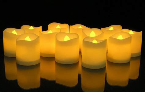 Kit C 36 Uni Velas De Led Decorativas Baterias Inclusas R 80 00 Em