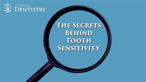 The Secrets Behind Tooth Sensitivity | St. Joseph Dentistry