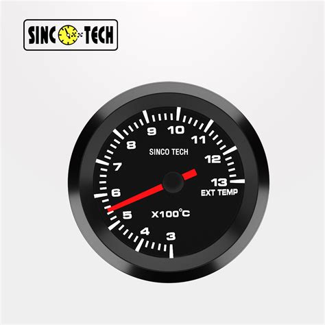 Sinco Tech Mm Do Exhaust Gas Temperature Gauge Ext Temp Meter