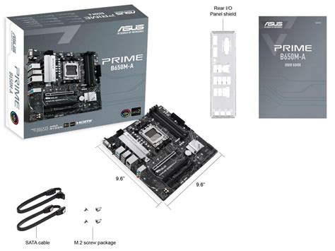 Placa Mãe ASUS Prime B650M A Socket AM5 AMD B650 DDR5 M 2 PRIME B650M