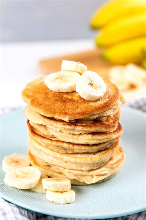 Bananen Pancakes Rezept Einfach Und Super Fluffig