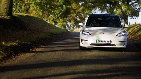 Europcar Oxford Has Introduced The Tesla Model 3 EV To Its Fleet The