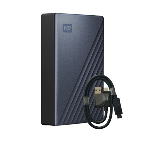 Ổ Cứng Di động Wd My Passport Ultra 4tb Usb C Vỏ Kim Loại Màu Xanh Giá Rẻ