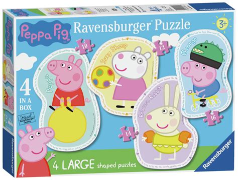 Ravensburger Peppa Pig Large Shaped Jigsaw Puzzles