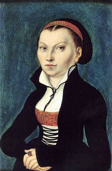 Portrait Of Katharina Von Bora Lucas Cranach The Elder