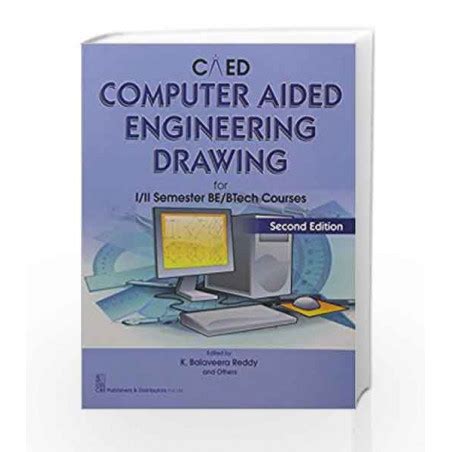 Caed Computer Aided Engineering Drawing For I Ii Semester Be Btech