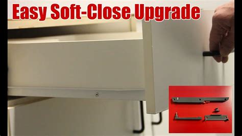 So Easy How To Upgrade Your Drawer To Soft Close In Less Then A Minute Youtube