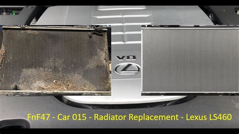 Radiator Replacement Lexus Ls460 Fnf47 Youtube