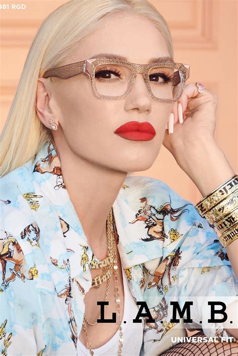 Gwen Stefani Tura Eyewear Spring 2021 Campaign – Star Style