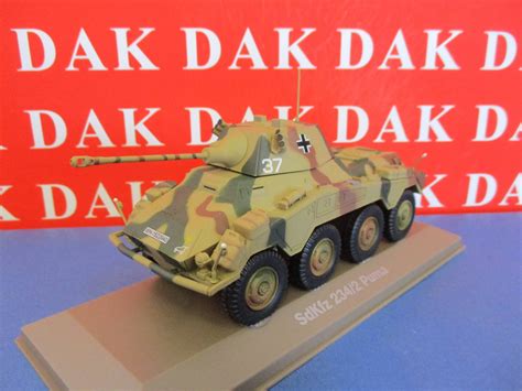 Die Cast 143 Modellino Autoblindo Tank Sdkfz 2342 Puma N37 Dak