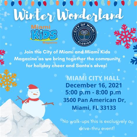 Winter Wonderland at Miami City Hall - Miami