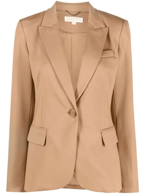 Michael Michael Kors Single Breasted Tailored Blazer Farfetch