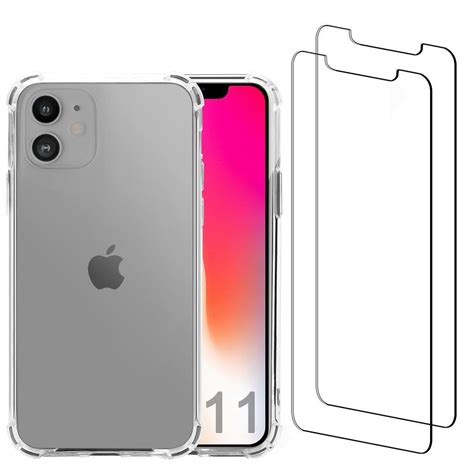 Capa Iphone 11 E 2 Películas De Proteção Plástico Reciclado