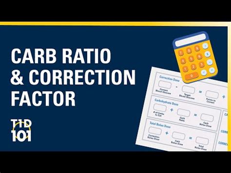 U M Type 1 Diabetes 101 Module 5 Carb Ratio Correction Factor