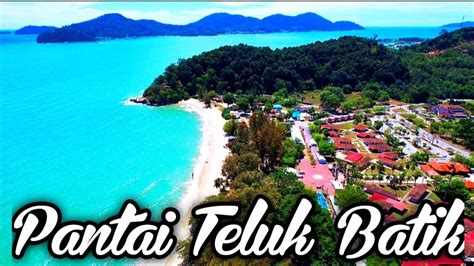 Pantai Teluk Batik Lumut Perak K Hdr Youtube