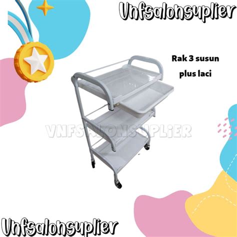 Jual Rak Facial Troli Facial Troley Facial Rak Salon Trolley Salon