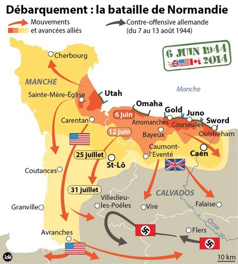 6 Juin 1944 Le 70e Anniversaire Du Débarquement Approche En Normandie