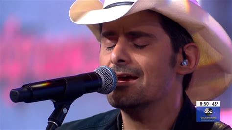 Brad Paisley Sings My Miracle Live On Today Show Concert April 4