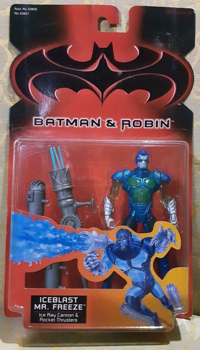 Iceblast Mr Freeze Action Figure From Batman And Robin Movie Misb