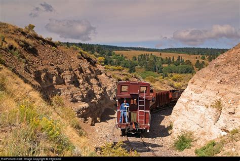 Denver & Rio Grande Western Railroad Caboose at West of Big Horn ...