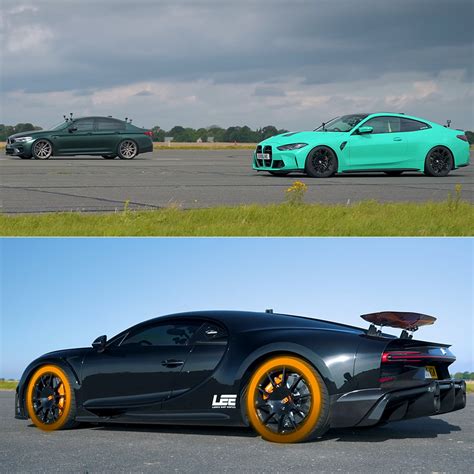 Hp Bugatti Chiron Super Sport Takes On Hp Bmw M In Drag