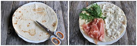 Piadina Prosciutto Crudo Stracchino E Rucola Mani In Frolla