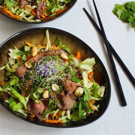 Salade thaïe au boeuf les gourmandises de julie Artofit