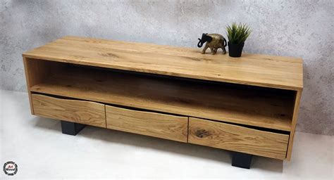 Szafka Rtv Z Litego Drewna Loft Oflis Art Wood