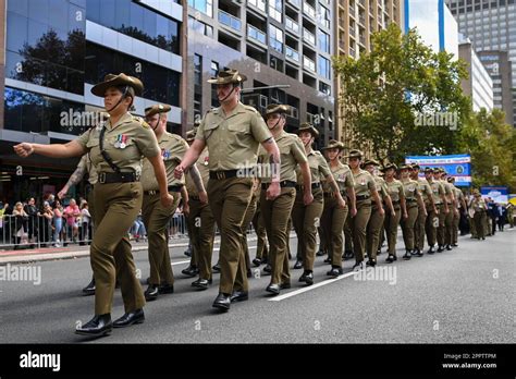 Sydney Australia 25th Apr 2023 Anzac Day Parade On April 25 2023