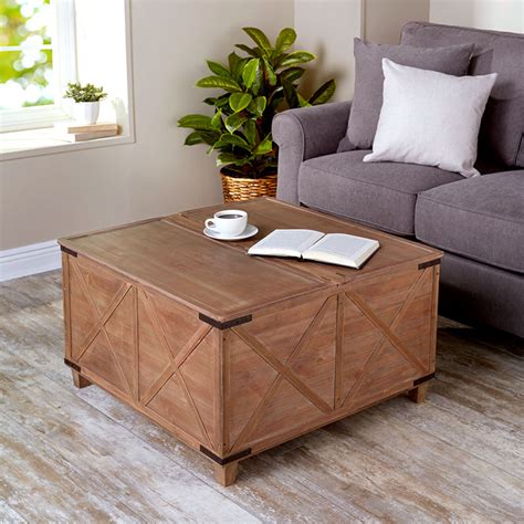 Barn Door Coffee Tables With Storage Ltd Commodities