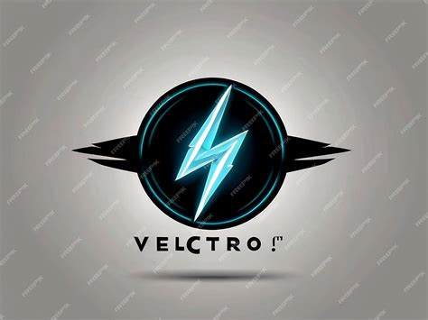 Premium Vector | A logo for a powerpoint on a gray background