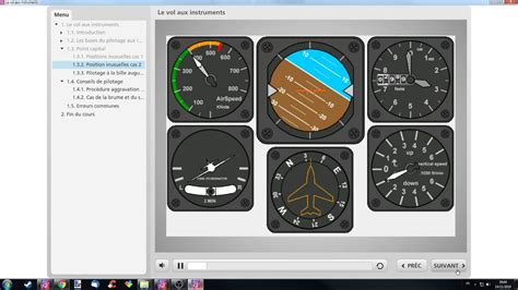 Principe De Pilotage Le Vol Aux Instruments Youtube